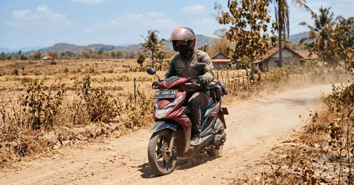 Tips Merawat Motor Matic Saat Musim Kemarau